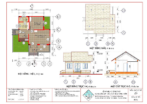 ảnh tổng hợp thiết kế,Nhà ở nông thôn,thiết kế nhà nông thôn,bản vẽ nhà nông thôn