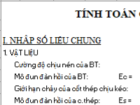 Tính toán ổn định và kết cấu cống hộp tự động