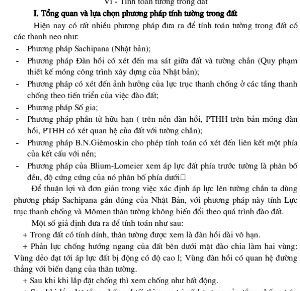 Tính toán tường chắn trong đất được chia sẻ trên file thiết kế có thuyết minh cụ thể