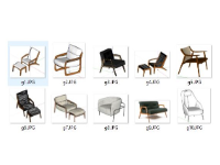 Tổng hợp 10 mẫu ghế file sketchup