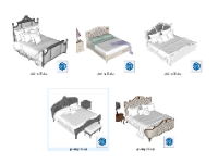 giường tân cổ điển,model su giường ngủ,file su giường ngủ,mẫu giường ngủ đẹp