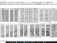 Tổng hợp File Sketchup nhiều mẫu cửa sổ các loại