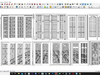 các mẫu cửa su,Sketchup mẫu cửa sổ,các loại cửa sổ,Tổng hợp các mẫu cửa sổ