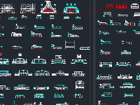 Tổng hợp model thiết kế autocad giường ngủ