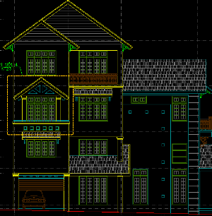 Tổng hợp một số bản vẽ cad mẫu biệt thự