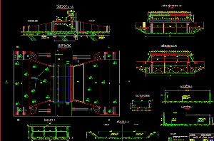 Tổng hợp một số đồ án Thuỷ công - Thi công cống lộ thiên