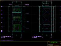 Trọn bộ File cad Nhà phố 3 tầng 4x18.3m