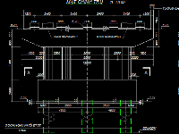 Trụ cầu,trụ thân cột,trụ đặc,thiết kế cầu,bản vẽ cầu,trụ
