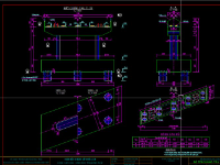 Trụ đặc thân hẹp B=11m chéo góc 70 độ autocad