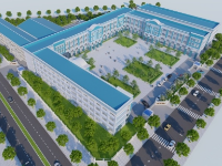 trường học,file cad trường học,trường học file cad