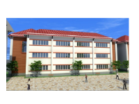 Trường THPT Hoàng Diệu Asean 3 tầng file cad