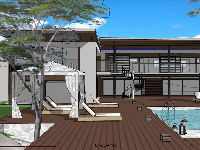 3d nhà nghỉ dưỡng,sketchup nhà nghỉ dưỡng,model su nhà nghỉ dưỡng,file sketchup nhà nghỉ dưỡng