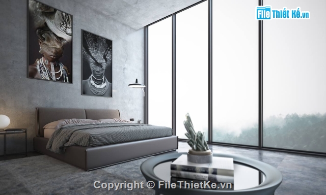 3d nội thất,file nội thất,nội thất phòng ngủ 3dsmax,nội thất phòng ngủ