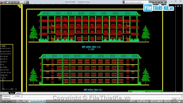 trường học,bản vẽ trường học,mẫu bản vẽ trường học,bản vẽ cad trường học,vẽ trường học,trường