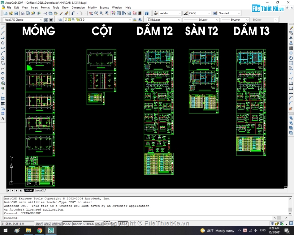 Nhà phố 3 tầng 6x15m,Autocad nhà phố 3 tầng,Thiết kế nhà phố 3 tầng,Nhà phố 3 tầng hiện đại,cad nhà phố 3 tầng