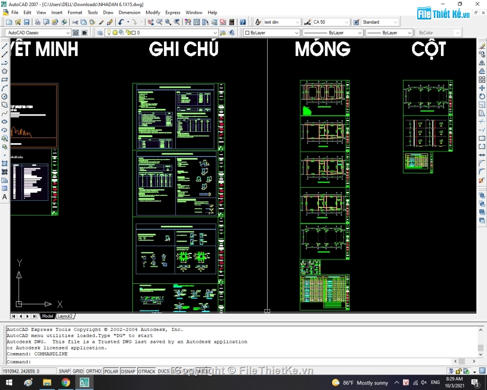 Nhà phố 3 tầng 6x15m,Autocad nhà phố 3 tầng,Thiết kế nhà phố 3 tầng,Nhà phố 3 tầng hiện đại,cad nhà phố 3 tầng