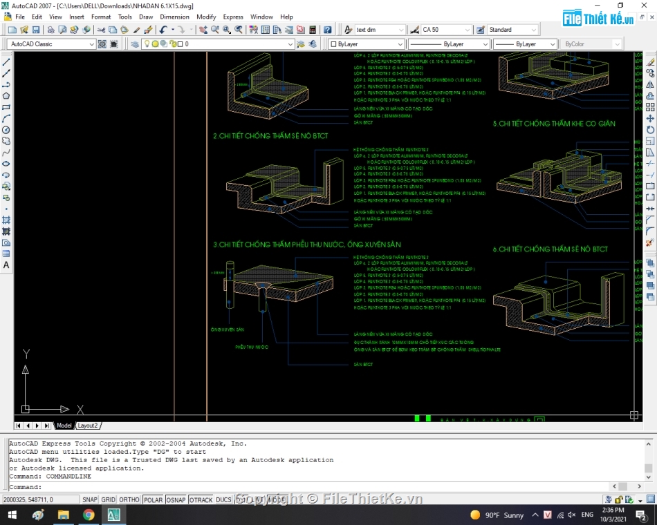 Nhà phố 3 tầng 6x15m,Autocad nhà phố 3 tầng,Thiết kế nhà phố 3 tầng,Nhà phố 3 tầng hiện đại,cad nhà phố 3 tầng