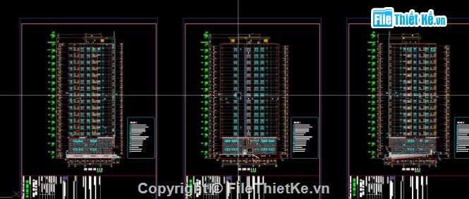 Chung cư 17 tầng,chung cư file cad,file cad chung cư,chung cư file autocad