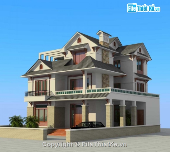Biệt thự 3 tầng cad,cad biệt thự 3 tầng,file cad biệt thự 3 tầng,biệt thự 3 tầng autocad