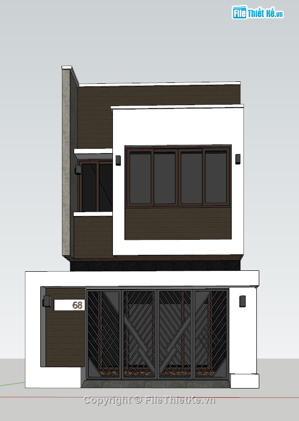 bản vẽ nhà phố 2 tầng,Nhà phố 2 tầng 5x18m,file cad nhà phố 2 tầng,Nhà phố 2 tầng file cad,thiết kế nhà phố 2 tầng,mẫu nhà phố 2 tầng