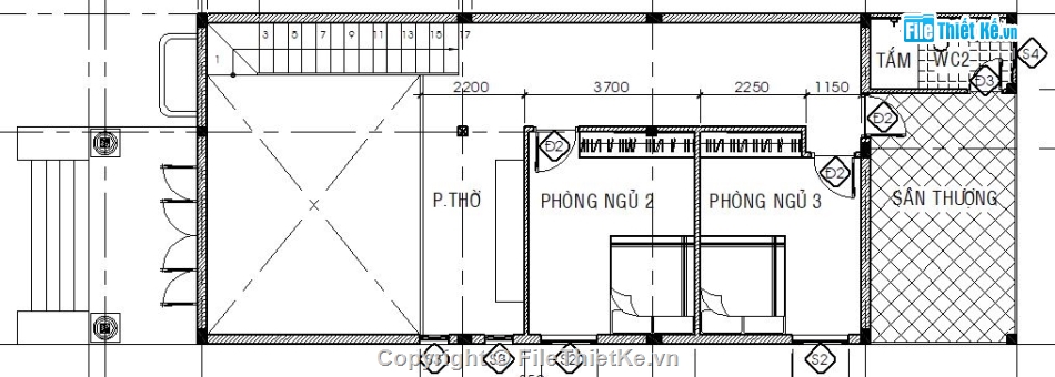 nhà cấp 4 mái thái,file cad nhà cấp 4,nhà cấp 4 gác lửng,file cad nhà cấp 4 gác lửng,bản vẽ nhà cấp 4 gác lửng,autocad nhà cấp 4