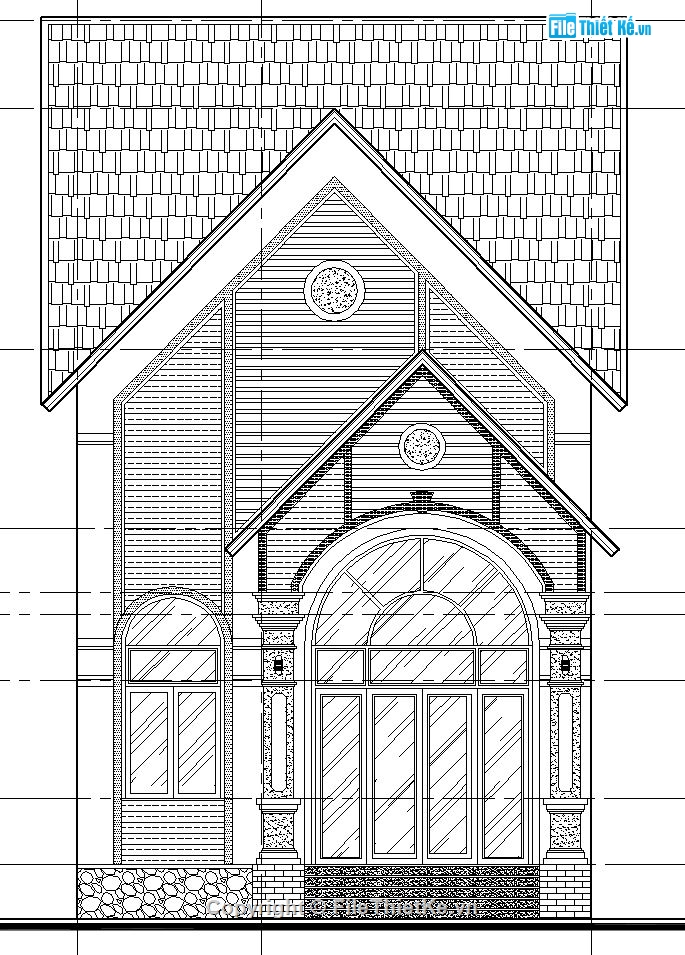 nhà cấp 4 mái thái,file cad nhà cấp 4,nhà cấp 4 gác lửng,file cad nhà cấp 4 gác lửng,bản vẽ nhà cấp 4 gác lửng,autocad nhà cấp 4