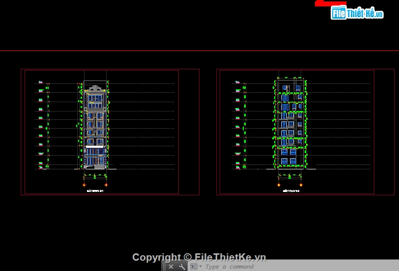 Nhà phố 7 tầng 8x26m,File cad nhà phố 7 tầng 1 lửng,bản vẽ nhà phố 7 tầng,nhà phố 7 tầng autocad,nhà phố 7 tầng file cad