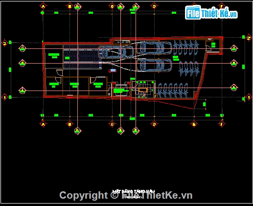 Nhà phố 7 tầng 8x26m,File cad nhà phố 7 tầng 1 lửng,bản vẽ nhà phố 7 tầng,nhà phố 7 tầng autocad,nhà phố 7 tầng file cad