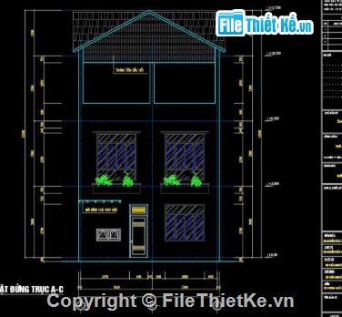 kiến trúc 3 tầng,biệt thự 3 tầng,biệt thự 3 tầng cad,cad biệt thự 3 tầng