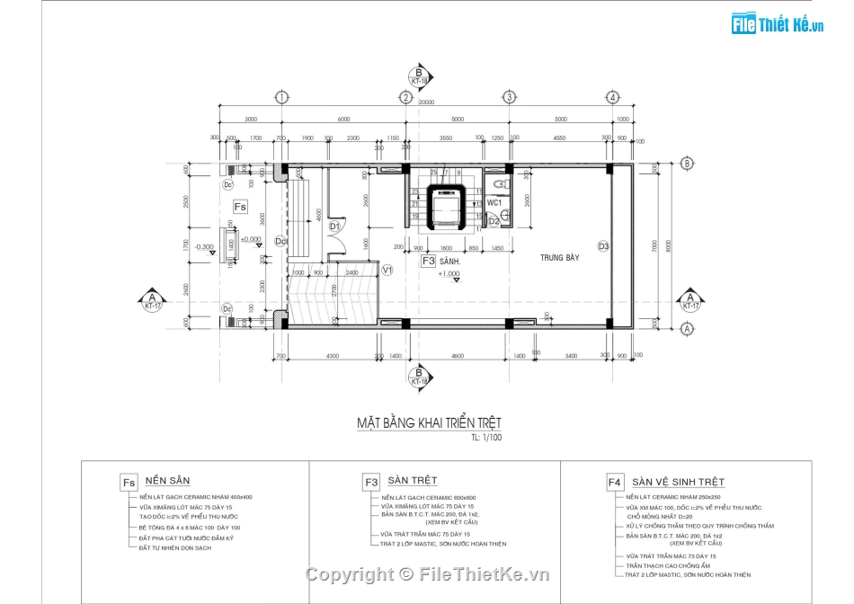 Nội thất nhà phố 4 tầng,Nhà phố 4 tầng 8x16m,Nội thất nhà phố file cad,Nhà phố 4 tầng file cad