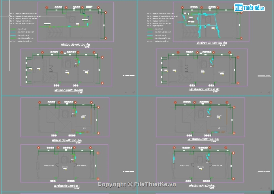 Nội thất nhà phố 4 tầng,Nhà phố 4 tầng 8x16m,Nội thất nhà phố file cad,Nhà phố 4 tầng file cad