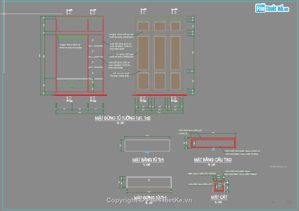 Nội thất nhà phố 4 tầng,Nhà phố 4 tầng 8x16m,Nội thất nhà phố file cad,Nhà phố 4 tầng file cad