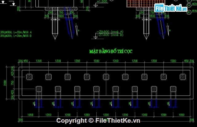 Bản vẽ Autocad mố trụ cầu Bản Vẽ Autocad Mố Trụ Cầu