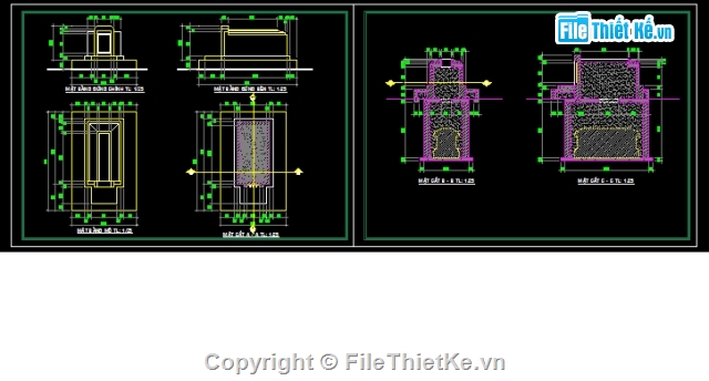 Bản vẽ cad mộ xây theo kiểu (Miền Nam) đầy đủ mặt bằng, mặt cắt, mặt đứng Bản Vẽ Cad Mộ Xây Theo Kiểu (Miền Nam) Đầy Đủ Mặt Bằng, Mặt Cắt, Mặt Đứng
