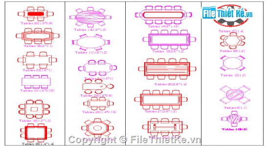 Bản vẽ file cad bàn ăn khối Bản Vẽ File Cad Bàn Ăn Khối