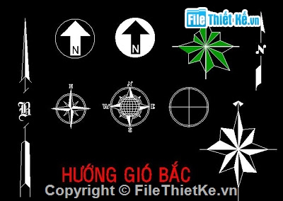 Ký Hiệu Hướng Bắc Trên Bản Vẽ: Hướng Dẫn Chi Tiết và Ứng Dụng
