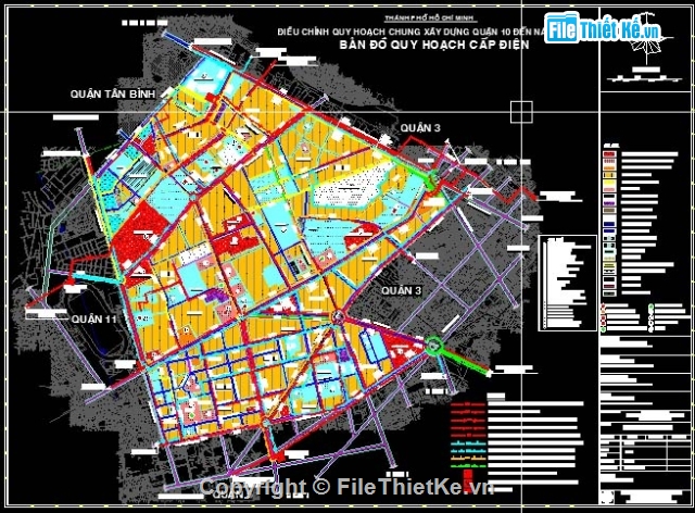 bản đồ quy hoạch,bản đồ hiện trạng,hạ tầng ký thuật,quy hoạch quận 10 tp hcm,Quận 10