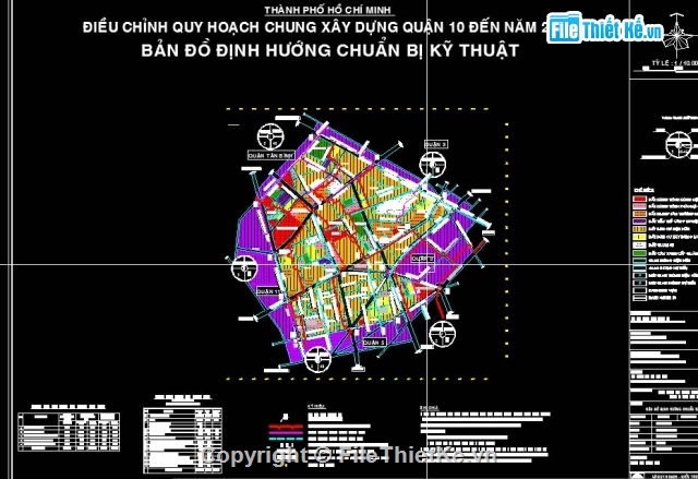 bản đồ quy hoạch,bản đồ hiện trạng,hạ tầng ký thuật,quy hoạch quận 10 tp hcm,Quận 10