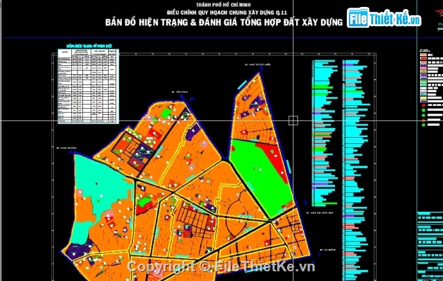 bản đồ quy hoạch,bản đồ hiện trạng,quy hoạch quận 11 tp hcm,Quận 11