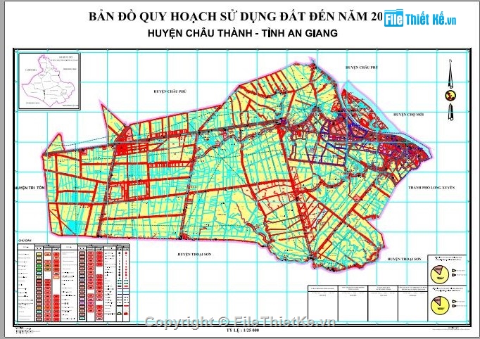quy hoạch sử dụng đất,quy hoạch huyện châu thành,bản đồ quy hoạch