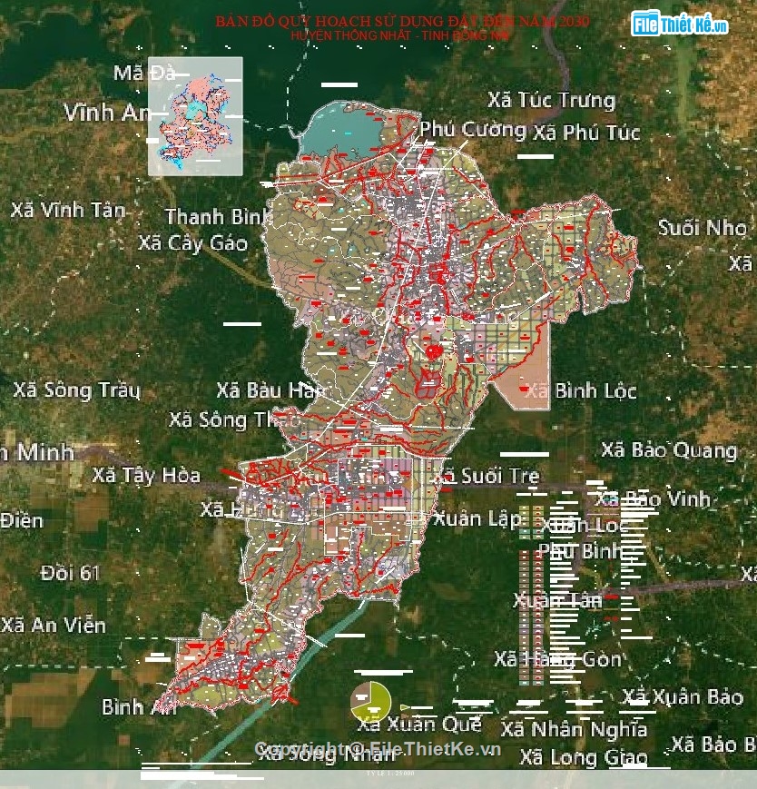 quy hoạch thống nhất 2030,quy hoạch đồng nai 2030,quy hoạch sử dụng đất 2030 đồng nai,quy hoạch huyện thống nhất