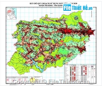 Bản đồ quy Quy hoạch,Bản đồ quy hoạch Trà Bồng,đến năm 2030