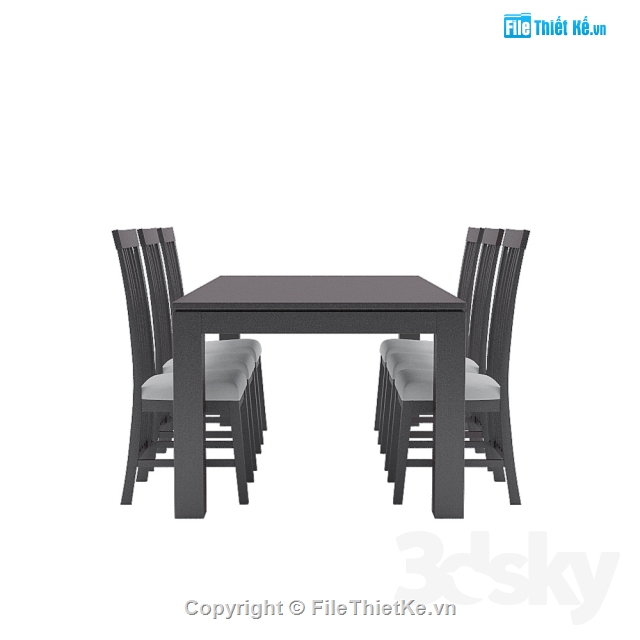 bàn ghế,bàn ăn 3d,mode ghế,ghế 3dmax