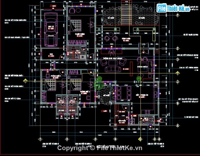 biệt thự nhà vườn,Thiết kế biệt thự 1 tầng,biệt thự 16x16m