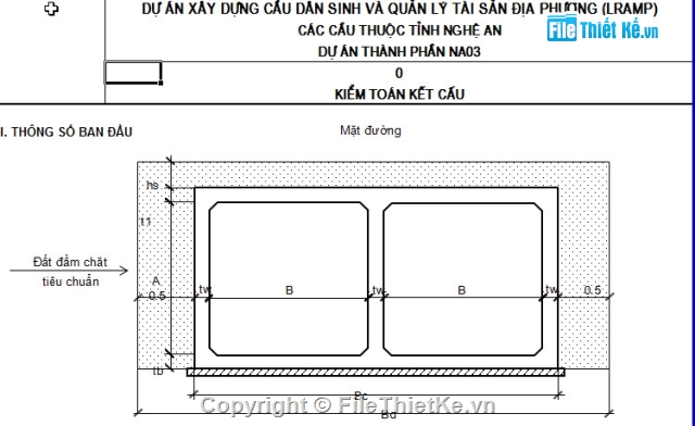 Bản vẽ cống hộp,cống hộp 3x3m,mẫu cống hộp