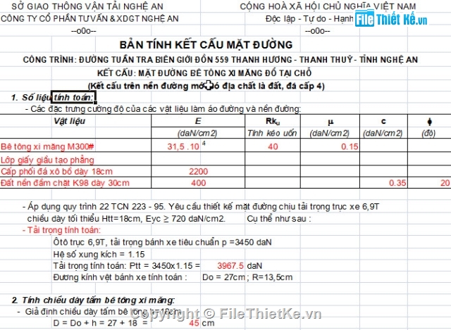 kết cấu,tính toán kết cấu,thiết kế đường