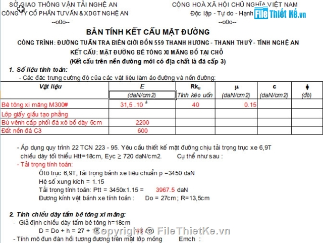 kết cấu,tính toán kết cấu,thiết kế đường