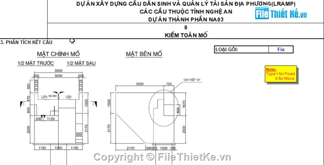 cọc Shinso,tính mố,Móng cọc Shinso