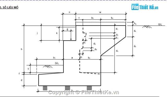 mố,mố trụ cầu,tính mố,excel,bang tinh