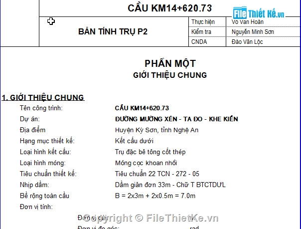 tính trụ cầu,trụ,cọc khoan nhồi